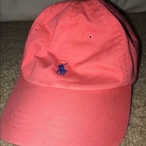 Pink Polo hat